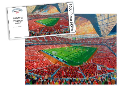 Emirates Stadium Fine Art Jigsaw Puzzle - Arsenal FC